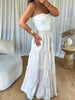 JUPE MANON VOLANT BEIGE