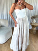 JUPE MANON VOLANT BEIGE