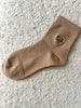 CHAUSSETTES COEURS LÉOPARD