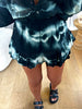 ENSEMBLE TIE AND DIE NOIR