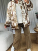 VESTE DOVE MARRON