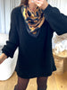FOULARD LÉOPARD