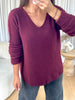 PULL VIVI BORDEAU