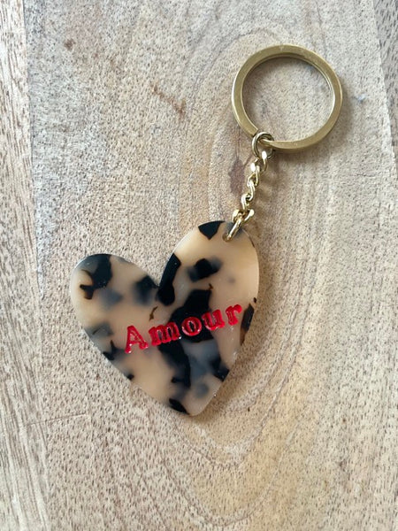 PORTE CLÉ COEUR