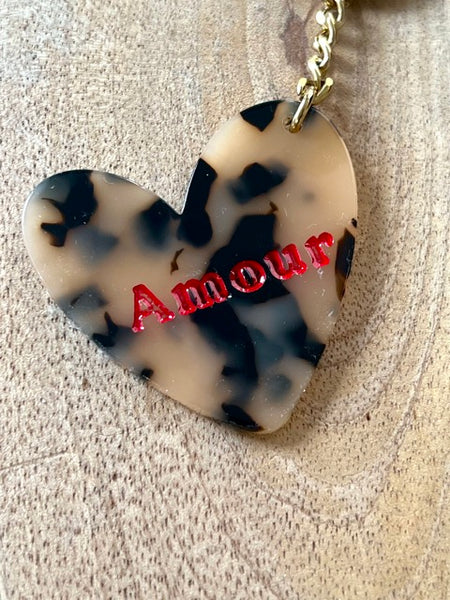 PORTE CLÉ COEUR