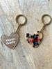 PORTE CLÉ COEUR