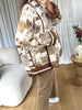 VESTE DOVE MARRON