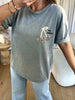 T-SHIRT MA CHÉRIE GRIS
