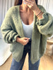 GILET COSY FROUFROU KAKI