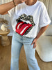 T-SHIRT STONE BLANC