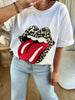 T-SHIRT STONE BLANC