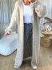GILET LONG COSY BEIGE