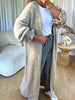 GILET LONG COSY BEIGE