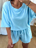 ENSEMBLE ÉPONGE BLEU
