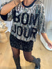 TOP SEQUINS BONJOUR