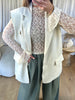 VESTE BLAZER SANS MANCHES