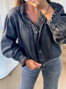 CHEMISE DENIM FROUFROU