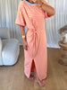 ROBE T-SHIRT RAYA NOEUD