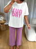 PANTALON LILAS