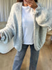 GILET COSY FROUFROU GRIS