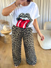 T-SHIRT STONE BLANC