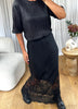 JUPE DENTELLE NOIR