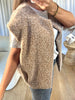 GILET FEUTRINE CAMEL