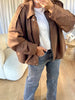 VESTE ZORA CAMEL