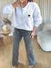 JEANS CLAIRE GRIS