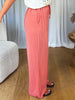 PANTALON CREPON BRIQUE