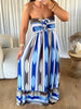 ROBE BUSTIER LOSANGE