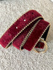 CEINTURE PERLES BORDEAU