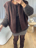 PULL BARDOT CHOCO