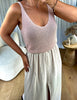 TOP LUREX ROSE