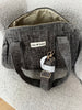 SAC BOWLING VELOURS GRIS