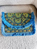SAC POCHETTE INDIA BLEU