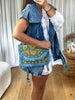 SAC POCHETTE INDIA BLEU