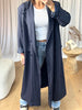 BLAZER LONG RAYÉ