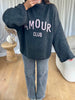PULL AMOUR CLUB GRIS