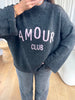 PULL AMOUR CLUB GRIS