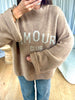 PULL AMOUR CLUB BEIGE