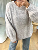 PULL EXTRA DOUX COL ROND BEIGE