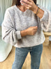 PULL EXTRA DOUX COL ROND BEIGE