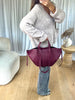 SAC PAULINE CUIR BORDEAU