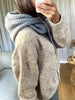 CAGOULE CACHE COU GRIS