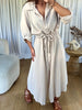 ROBE LORIE ÉCRU
