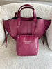 SAC PAULINE CUIR BORDEAU