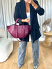 SAC PAULINE CUIR BORDEAU