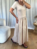 ROBE BRIDGET BEIGE