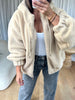 BLOUSON MOUMOUTE CAPUCHE BEIGE